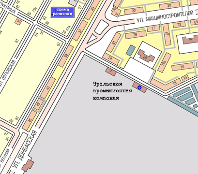 Схема проезда